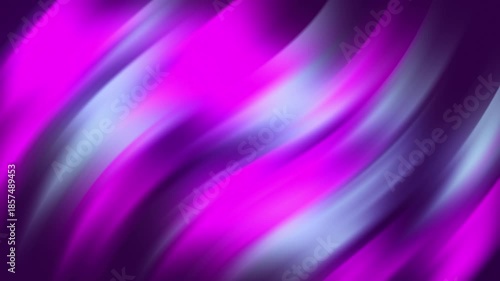 Dynamic flowing gradient with luminous magenta and violet curves, creating a sense of motion, depth, and futuristic energy in an abstract composition.