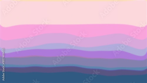 Layered pastel gradient with soft horizontal waves, inspired by distant horizons and atmospheric light, creating a gentle and artistic background.