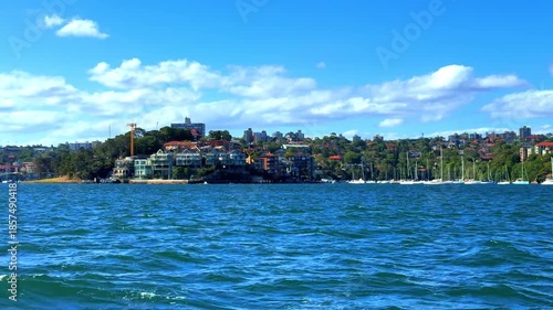 27 December 2025 Sydney Harbour viewed from Ferry Boat on a nice Sunny Summer day in December Sydney NSW Australia
