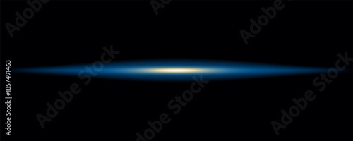 Wallpaper Mural Laser lines of light. Horizontal neon light. Neon blue horizontal speed lines. Glowing stripes. Laser beams. light lines of movement and speed in neon color.Beautiful flash of light and sparks. Torontodigital.ca