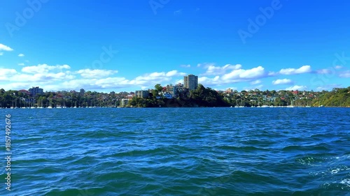 27 December 2025 Sydney Harbour viewed from Ferry Boat on a nice Sunny Summer day in December Sydney NSW Australia
