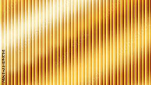 Glass ripple texture with dark gradient background and lilac light streaks. Futuristic distortion, moody abstract glow, reeded vertical blur. Vector illustration