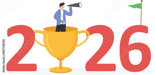 New year 2026, eps 10