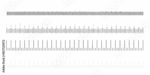 Abstract representation of data lines bars and patterns in grayscale