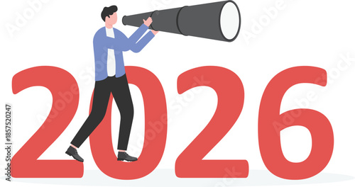 New year 2026, eps 10