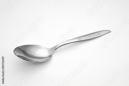 spoon on white background