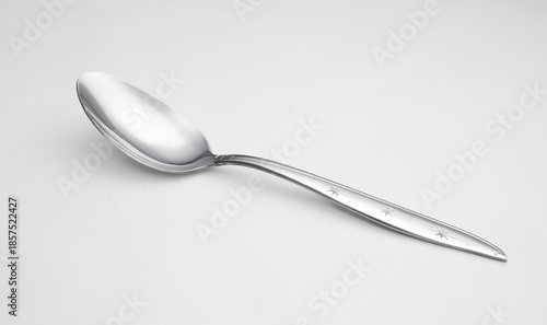 spoon on white background