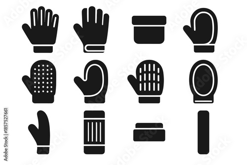 Hair long icon arc palm vector grooming contour tile edge frame stabilizer