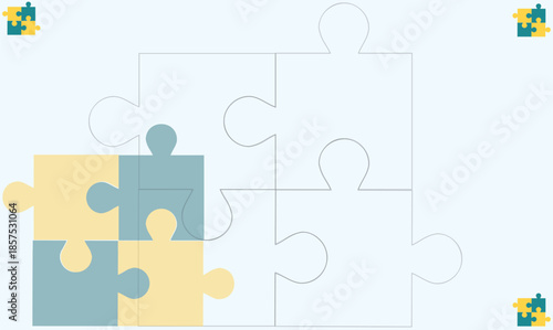 cube puzzle join together to make a perfect combination