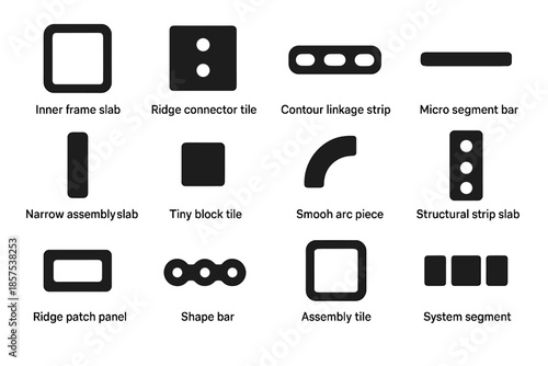 Connector organizer icon inner ridge jewelry block assembly patch icons arc tiny