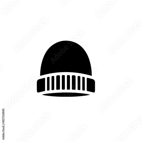 Winter Cap Vector – Warm Cozy Knit Beanie Hat Illustration