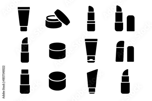 Outline unit panel contour icon arc vector bar icons lip balm