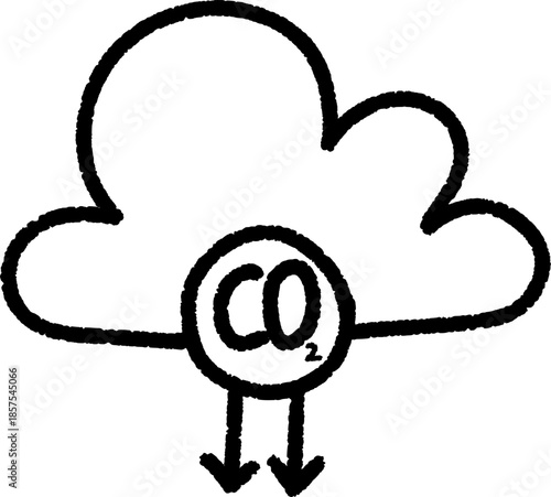 Co2 emission reduction icon, Eco friendly icons for sustainability and green planet earth, Ecology and environment vector illustration. Stop global warming