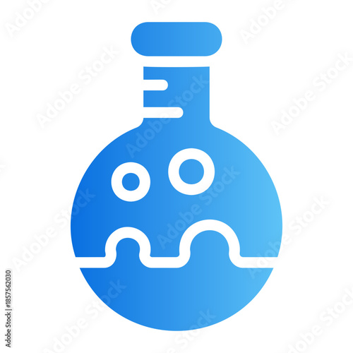 flask Line Gradient Icon
