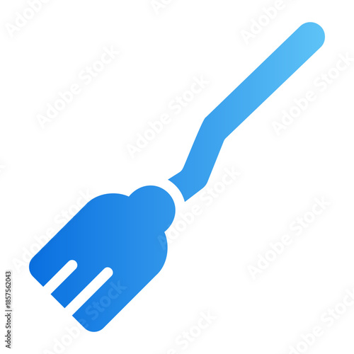 broom Line Gradient Icon