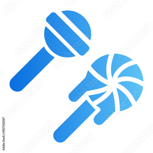 lolipop Line Gradient Icon