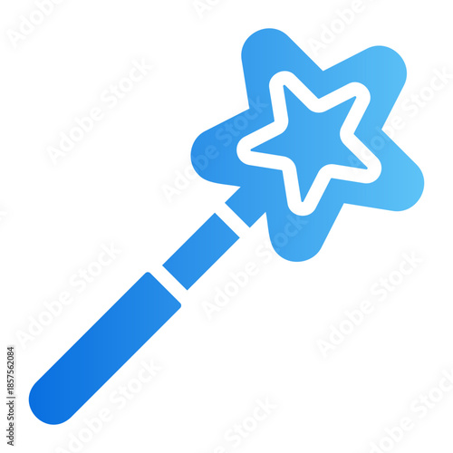 magic wand Line Gradient Icon