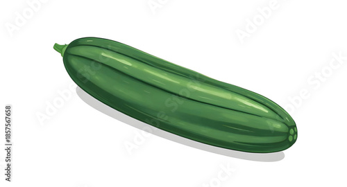 cucumber, veggie, vegetable, green, freshfood, illustration, art, drawing, graphic, organic, natural, plant, botanical, farm, garden, harvest, produce, raw, slice, whole, salad, diet, nutrition, vegan
