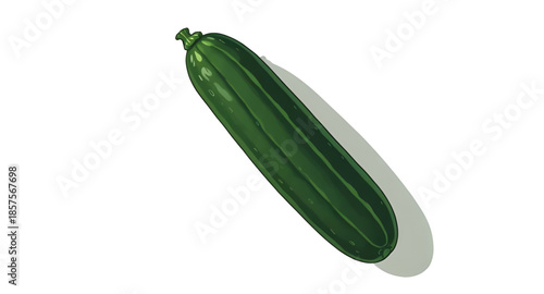 cucumber, vegetable, green, fresh, food, illustration, veggie, organic, healthy, salad, farm, natural, plant, raw, slice, whole, botanical, diet, vegan, vegetarian, nutrition, produce, agriculture, ga