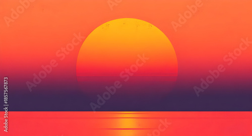 retro sun cover art, 80s poster sunrise, album cover synthwave sun, record sleeve retro sunset, LP cover vaporwave art, single cover neon horizon, retro music poster sun, outrun playlist artwork, EP c