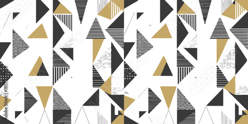 pattern geometric line wave dot curve motif for modern wallpaper