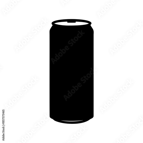 black tin can