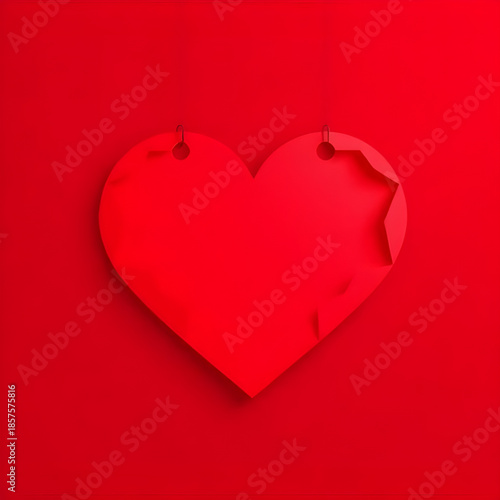 paper heart valentine background, romantic paper heart backdrop, handmade paper heart wallpaper, cutout hearts valentine scene, pink paper hearts collage, layered papercraft valentine art, cute heart 