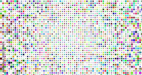 grid of random squares