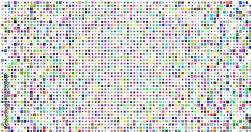 grid of random squares