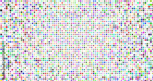 grid of random squares