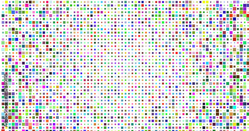 grid of random squares