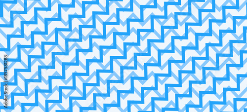 Isolated zig zag line on white page. Set of curved abstract lines on white background. Modern zigzag illustration line set. Graphical pattern shapes icon.