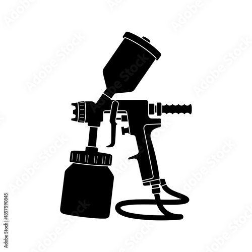 Spray Gun Equipment for Painting.