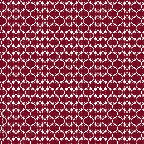 Background with seamless pattern design vector