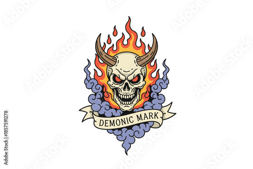 tshirt design handrawing tattoo illustration style