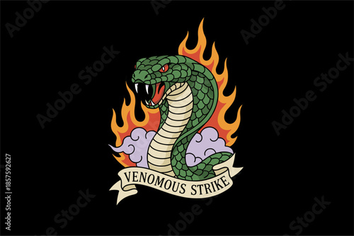 tshirt design handrawing tattoo illustration style