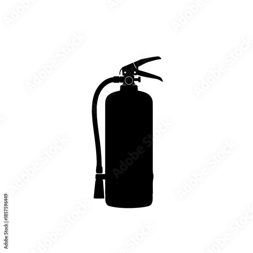Fire Extinguisher Silhouette Safety Equipment.