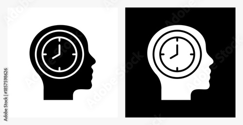 Dedication BPM icon sheet in black and white, filled style.