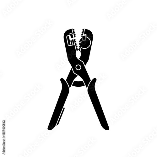 Bolt Cutters Tool Cutting Metal Chain.