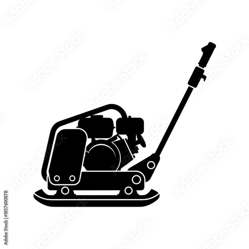 Plate Compactor Machine for Construction Site.