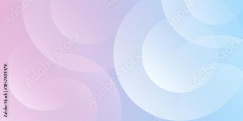 abstract background .blue and pink gradation. circle effect style. modern minimalist.eps 10