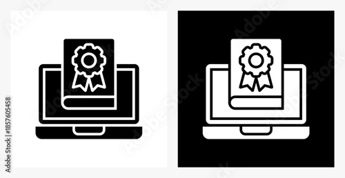 Brand Guidelines BPM icon sheet in black and white, filled style.