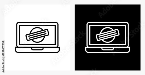 Watermark BPM icon sheet in black and white, line style.