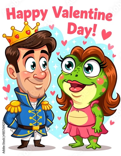 Happy Valentine Day! Created with Generative AI technology.