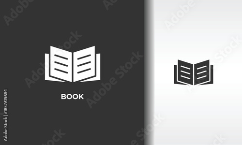 Book Vector, Icon Or Logo Sign Isolated Symbol Illustration