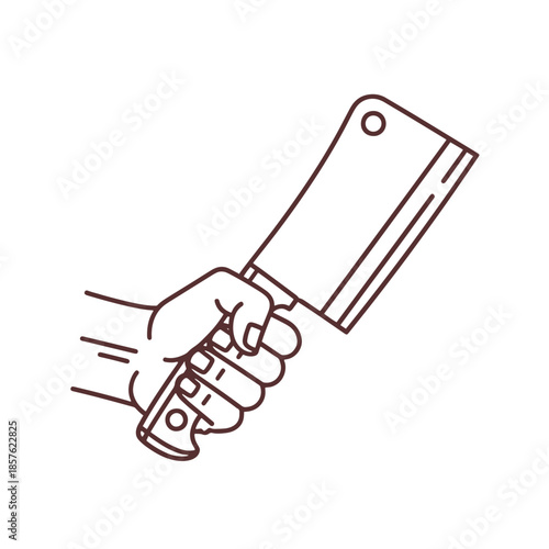 Hand holding a brown paper price tag with a hole at the