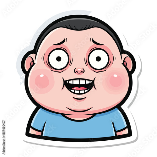 The Eccentric Wide-Eyed Chibi Character