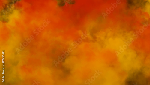 Red and Orange Abstract Smoke and Fire Texture Background