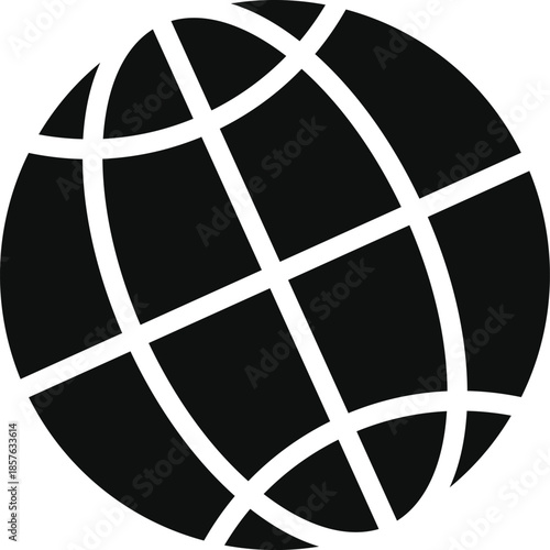 Globe with WWW Icon Set. Website Presence and World Wide Web Symbols. Web Browser, URL Domain, and Online Connectivity sign. SEO Services, Hyperlink, and Domain Name Registration Symbol Collection