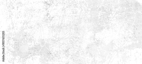 Blank white grunge cement wall texture background, banner, interior design background, banner